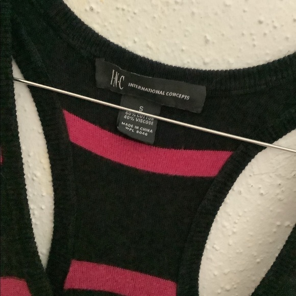 INC International Concepts Striped Maxi Dress 0 - Picture 2 of 5